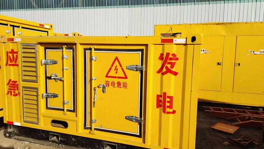 大功率静音柴油发电机组租赁 基建工地冬季应急与工厂限电备用的可靠保障